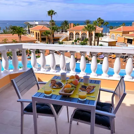Апартаменты Home2book Modern Design Seaview Apt, Pool&terrace Плая-де-лас-Америкас